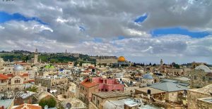 תצפית על הר הבית בירושלים